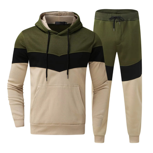 En gros Survêtement pour homme en molleton chaud délavé à l'acide coupe ajustée style streetwear décontracté pour l'automne et l'hiver - Product Image 1