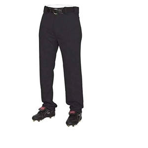 Ensembles d'uniformes de baseball cousus de qualité supérieure Inserts de tuyauterie de panneau Polyester unisexe Pro respirant léger évacuant l'humidité - Product Image 3