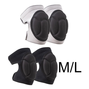 Genouillères en polypropylène personnalisables, épaisses et respirantes, avec fermeture auto-agrippante pour enfants, unisexe - Protection professionnelle - Product Image 3