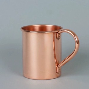 Taza de Cobre Ecológica de Diseño Moderno, Color y Tamaño Personalizables para Té, Café y Espresso - Product Image 5