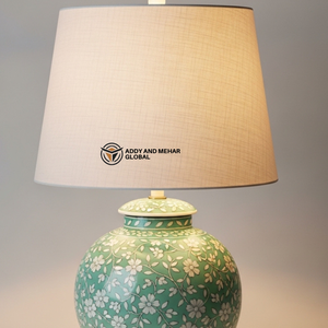 Wholesale Custom Bone Inlay <b>Lantern</b> Traditional Floral Inlay <b>Table</b> <b>Lamp</b> Bespoke Home Decor <b>Lamps</b> with Private Labeling Opti - Product Image 5