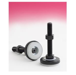 Unique Iron Leveling Bolts Custom Logo Nuts Fasteners Heavy Duty Trivalent Black Chromate Finish Metric <b>Thread</b> Hardware <b>Tools</b> - Product Image 1