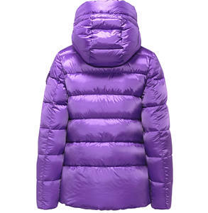 <b>Men's</b> Casual <b>Lightweight</b> Puffer <b>Jacket</b> Winter Warm Windproof Water Resistant Hooded Quilted Coat Stand Collar Letter Wholesale - Product Image 2