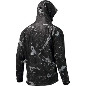 Men's Trending Winter Warm Digital Orange <b>Soft</b> <b>Shell</b> Waterproof Windproof <b>Hooded</b> Shooting Hunting Suits Fully Breathable <b>Jackets</b> - Product Image 5