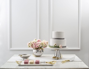 Vase décoratif Saleem International 2026 en forme de feuille de ginkgo, vase de décoration pour la maison, vase centre de table, vase de table en forme de ginkgo - Product Image 3
