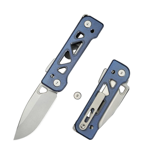 Couteaux pliants à poignée texturée avec cadre compact pour usage domestique et rangement organisé – Vente en gros pour la distribution au détail - Product Image 1