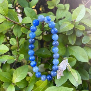 Natural Blue Aventurine Ball-Shaped <b>Beaded</b> <b>Bracelet</b> for Healing Reiki Energy Jewelry Gift 8mm Wholesale - Product Image 3