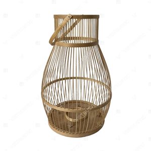 Vietrustic Trend-driven Design Natural Floor <b>Lantern</b> Candles and Glass Holders <b>Bamboo</b> Rattan <b>Lantern</b> Braided Hanging <b>Lanterns</b> - Product Image 3