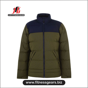 2026 Latest Fashion Men's Casual <b>Slim</b> <b>Fit</b> Puffer <b>Jacket</b> Custom Color Winter Warm Knitted <b>Jacket</b> Wholesale - Product Image 4