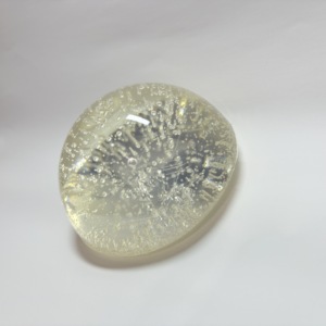 Burbuja de cristal de tamaño personalizado Media esfera Luz Fuente de rocalla transparente Decoración con servicio de procesamiento de corte - Product Image 3