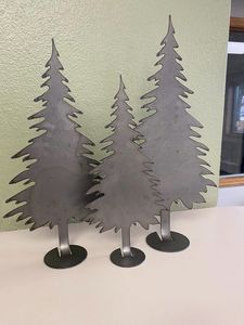 Decoraciones Metálicas para Árbol de Navidad, Diseño de Estrella Recortada, Centro de Mesa Moderno para Decoración Navideña - Product Image 5