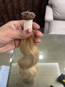 Extensiones de Cabello Humano Rubio Ondulado y Liso Natural, Ligeras y Ecológicas, en Paquete a Granel - Product Image 4