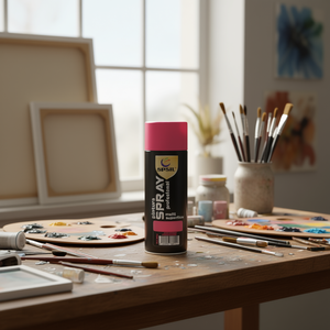 Peintures artistiques en plastique rouge cerise de 200 ml, qualité supérieure pour expressions créatives - Product Image 2