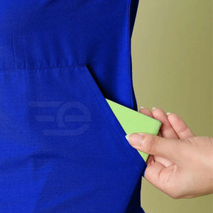 Medical Scrubs <b>Set</b> Professional Hospital Uniform Nurse <b>Doctor</b> Clinic Breathable Soft Comfortable Workwear - Product Image 2