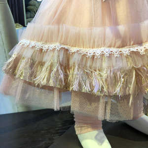 ชุดเดรสเด็กผู้หญิงผ้าขนสัตว์สำหรับงานปาร์ตี้ฤดูใบไม้ผลิ ดีไซน์เจ้าหญิง พร้อมที่คาดผมดีไซน์แฟนซี - สินค้าใหม่สุดเก๋ - Product Image 4