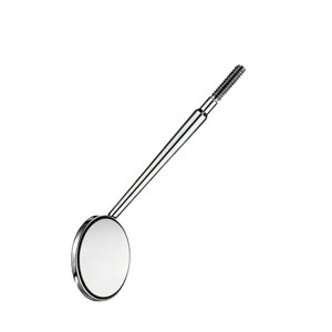High Clarity <b>Plain</b> Surface Dental Mouth <b>Mirror</b> No 4 Autoclavable Dental Inspection Refill Heads Thread Oral Examination Tops - Product Image 4