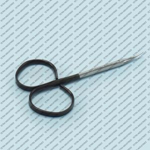 กรรไกรผ่าตัดชนิดด้ามริบบิ้นคุณภาพสูง สตีเวน เทนโทโนมี ขนาด 4 นิ้ว แบบโค้ง ซุปเปอร์คัท สำหรับการผ่าตัดขนาดเล็ก พร้อมเครื่องมือผ่าตัดมาตรฐาน CE - Product Image 4