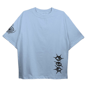 Camiseta de Manga Corta Beige Extra Grande para Hombre, Cuello Alto, Estampado Digital, Formal, 100% Algodón Tejido - Product Image 5