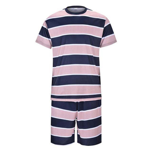 Ensemble décontracté respirant pour homme : T-shirt et short – Service OEM personnalisé – Polyester/Coton – Tenue d'été - Product Image 4