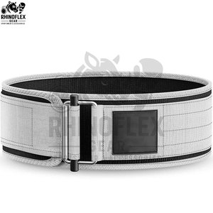 Cinturón de Levantamiento de Pesas de Cuero Genuino con Hebilla de Una o Dos Ranuras para Fitness, Gimnasio, Entrenamiento y Levantamiento de Pesas - Product Image 4