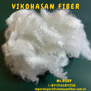 Fibra de silicona hueca reciclada Vikohasan Fiberfix 15D HS blanca, muy vendida, para relleno de juguetes, almohadas, mantas, cojines, sofás y muebles. - Product Image 3