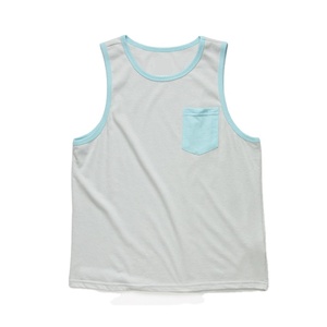 Camisetas sin mangas para niños, cuello redondo, transpirables, 100% algodón, tejido de punto, marca personalizada, hechas en Bangladesh, fabricación en fábrica, gran venta. - Product Image 1