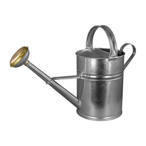 Arrosoir en acier galvanisé de haute qualité avec poignée durable, arrosoir de jardin classique en métal pour plantes d'intérieur et d'extérieur - Product Image 4