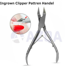 Professional Podiatry Chiropody Foot Care <b>Kit</b> with <b>Nail</b> Nippers Scissors Tweezers Cuticle Tools and Pedicure Instruments Set - Product Image 4
