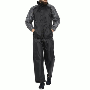OEM Custom logo Men's Waterproof Reflective Windbreaker Nylon Polyester Zip up <b>Track</b> <b>Jacket</b> and Pants Set Tracksuit - Product Image 1