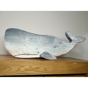 Arte de Pared de Ballena Hecho a Mano en Madera de Acacia |   Adornos de Pared de Madera al por Mayor - Product Image 2