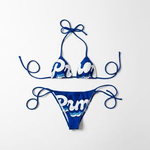 2026 New Arrival High Cut Bikini Set Women Summer Beachwear Custom Print 2 Piece Spandex Polyester Swimsuit - Product Image 3