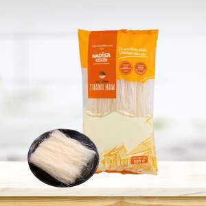 Fideos de Arroz Secos Finos Más Vendidos, Arroz Puro de Alta Calidad, 24 Meses de Duración, Arroz 100% Limpio, Comida Fresca Nadisa, Bolsa de 1 kg - Product Image 1