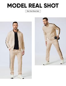 Chándal de Invierno de Alta Calidad, Nuevo Producto, con Logotipo Personalizado, Estampado en Blanco, Talla Grande, Transpirable, de Algodón, Unisex - Product Image 5