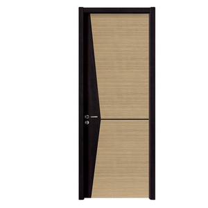 Portes intérieures en bois massif insonorisées et résistantes à l'humidité pour bureaux et salles de réunion, en MDF de densité moyenne, certifiées ISO 9001 - Product Image 1