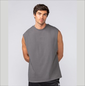 Chalecos Deportivos para Hombre de la Mejor Calidad, 100% Algodón, Transpirables, Ecológicos, de Secado Rápido, Elegantes, para Fisicoculturismo, Entrenamiento, 4 Unidades - Product Image 2