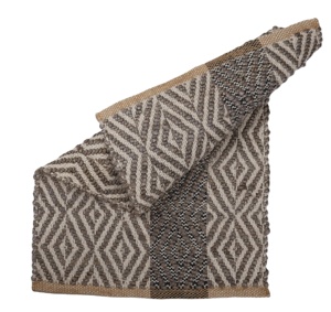 Tapis en jute tissé à la main moderne de 6 pi x 4 pi, idéal pour la décoration de sols, adapté aux animaux domestiques, parfait pour les zones à fort trafic, maison, hôtel, restaurant, salle de banquet, bureau - Product Image 1