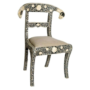 Fauteuil de détente de style moderne et luxueux pour la maison, le bureau, les restaurants et les hôtels, inclinable électriquement, avec revêtement en cuir, pieds en bois et incrustations en os. - Product Image 3