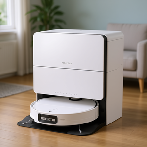 Smart Robot Vacuum Cleaner and <b>Mop</b> with App Control White - Product Image 3