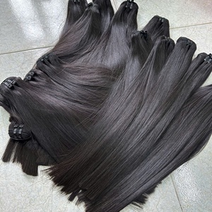 Nuevas extensiones de cabello Remy humano Original, trama recta de hueso, máquina de piel doble, paquetes de belleza para estilo de mujer - Product Image 3