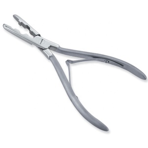 Hair <b>Extension</b> Pliers Hold Tool for Keratin Hair <b>Extensions</b> Microlink <b>Beads</b> Surgical Grade Stainless Steel Commercial - Product Image 1