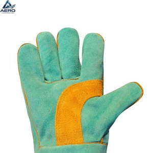 Guantes de Trabajo de la Mejor Calidad a Bajo Precio, Guantes de Soldadura de Cuero Transpirables y Ligeros Más Vendidos para Venta en Línea - Product Image 5