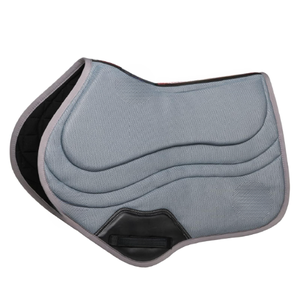 Wave Quilted Horse Saddle Pad | Breathable <b>Equestrian</b> Saddle Cloth | Shock Absorbing Horse Riding Pad Wholesale - Product Image 1