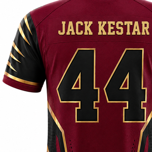 Maillot NFL personnalisé sublimé pour les équipes de tournoi – Uniforme de football américain, tissu respirant haute performance, prêt pour le match - Product Image 4