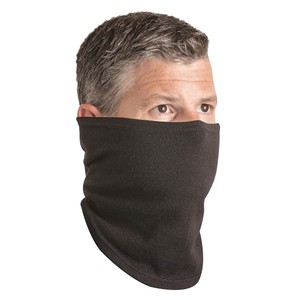 Unisex Black Knit Balaclava 100% Polyester Outdoor Face <b>Cover</b> for Adults 56-58CM <b>Head</b> Circumference - Product Image 3