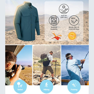 Nouvelle Arrivée 2026 : Chemise de Pêche Homme Séchage Rapide et Respirante, Multiples Poches, Idéale pour la Pêche et la Randonnée - Product Image 5