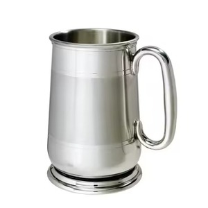 Jarra de Cerveza de Metal Pulido con Logotipo Personalizado, Regalo Ecológico, Vajilla de Bar al por Mayor, Jarra de Cerveza de Latón Hecha a Medida - Product Image 2