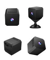 Caméra de sécurité WiFi sans fil HD pour intérieur, mini caméra de surveillance avec détection de mouvement, batterie rechargeable
