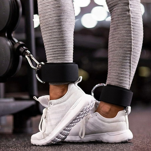 Sangle de cheville réglable, protection professionnelle respirante unisexe pour entraînements de fitness, exercices de fessiers et de kickbacks en salle de sport - Product Image 5