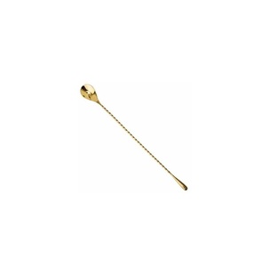Cuillère de bar à cocktails élégante en métal, manche long, ustensile de mélange de boissons, accessoire de barman en acier inoxydable pour restaurants - Product Image 1