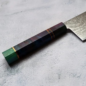 Couteau à découper en acier Damas industriel fait main, style Viking, avec manche en bois, écologique, ambidextre, pour la découpe de viande - Product Image 2